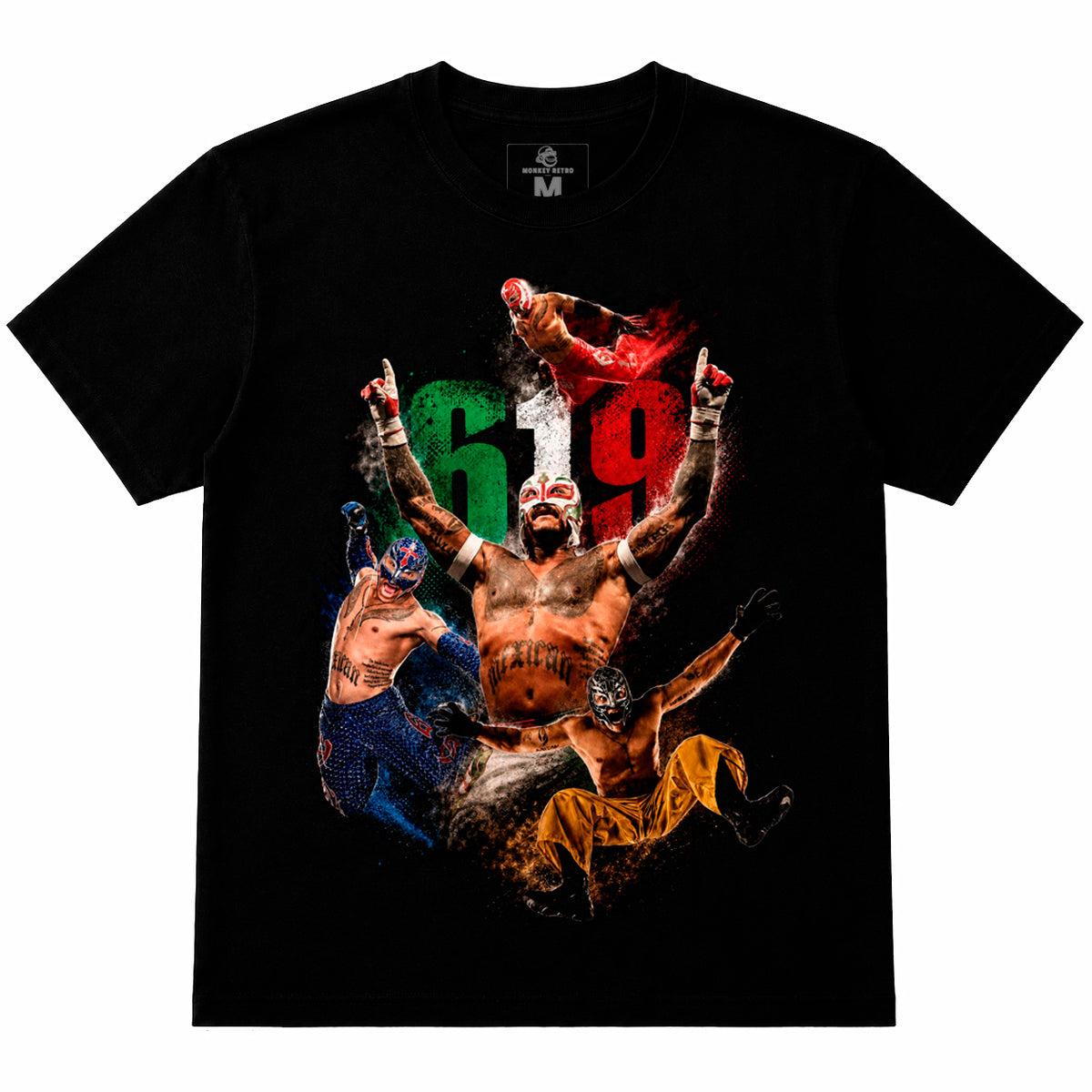 Polera Rey Mysterio: Lucha Libre Legend