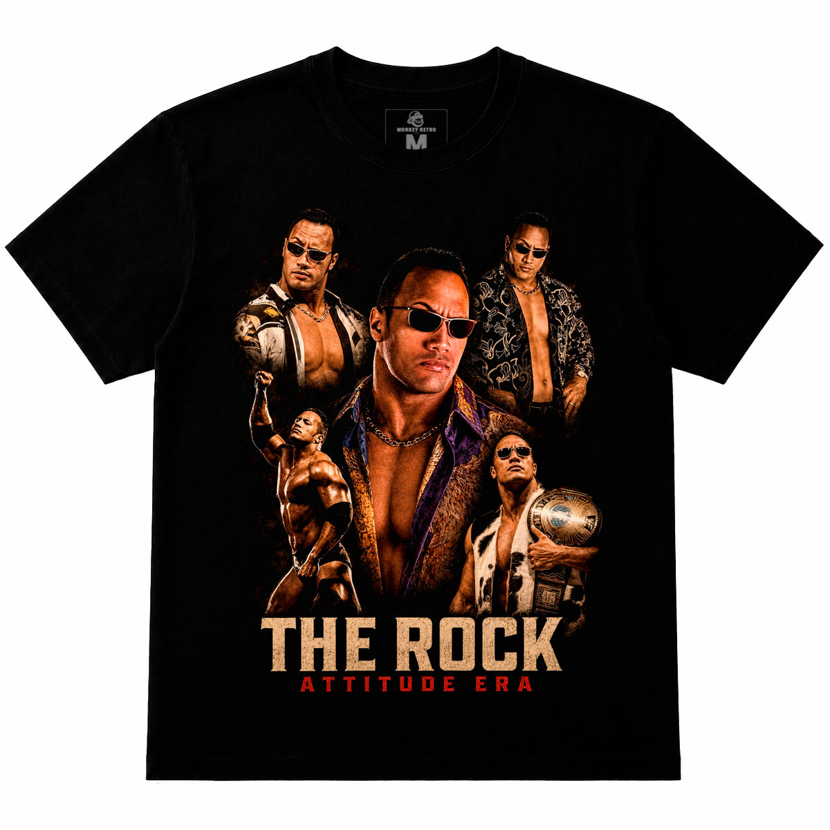 Polera The Rock: Attitude Era