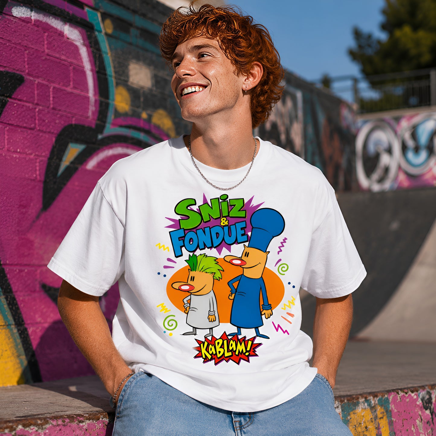 Polera KaBlam!: Sniz & Fondue
