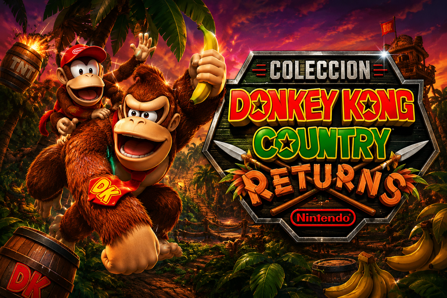 Colección Donkey Kong Country Returns