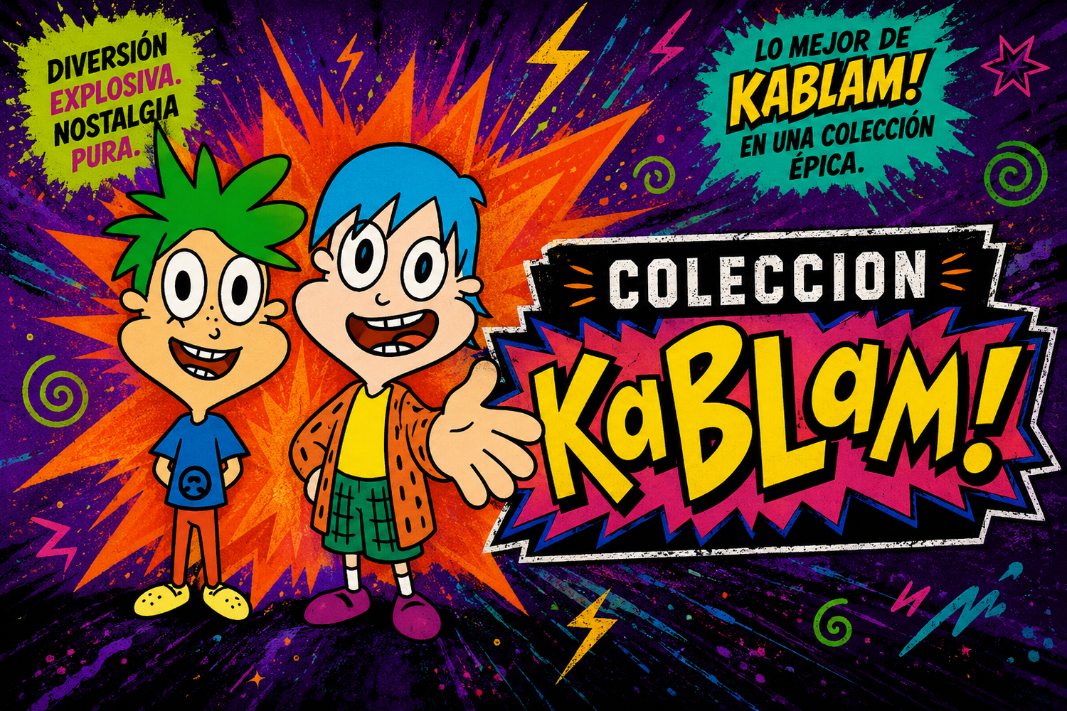 Colección KaBlam! - Monkey Retro