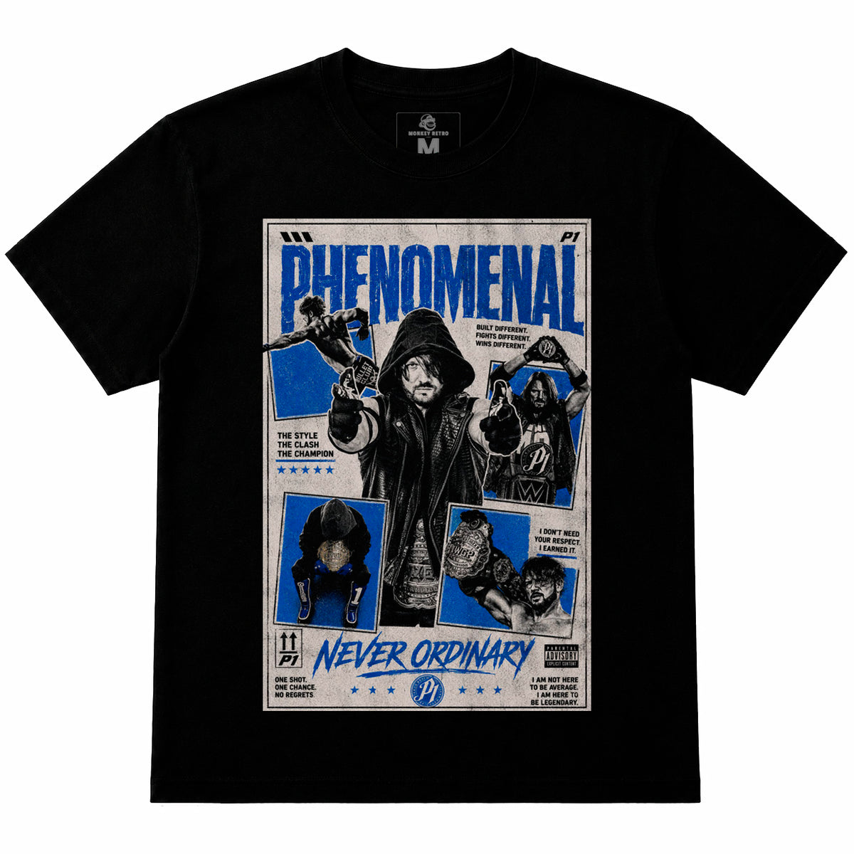 Polera AJ Styles: Phenomenal