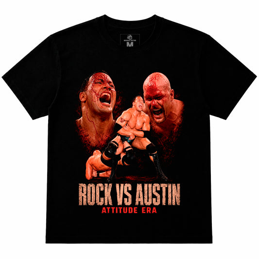 Polera The Rock vs Stone Cold: Attitude Era