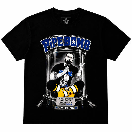 Polera CM Punk: Pipe Bomb