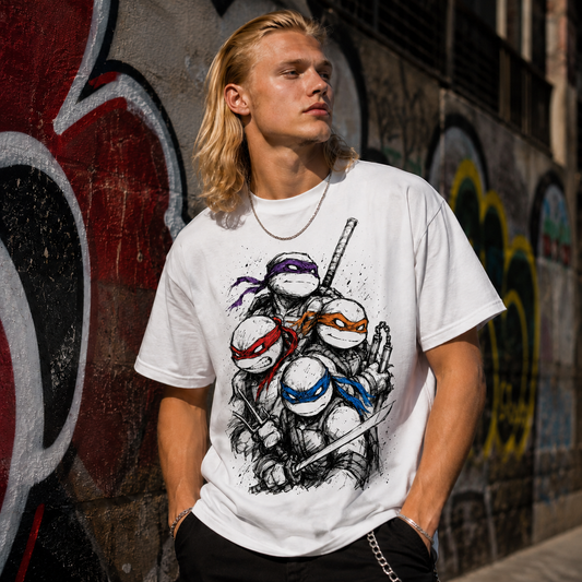 Polera Tortugas Ninja: Brothers Forever