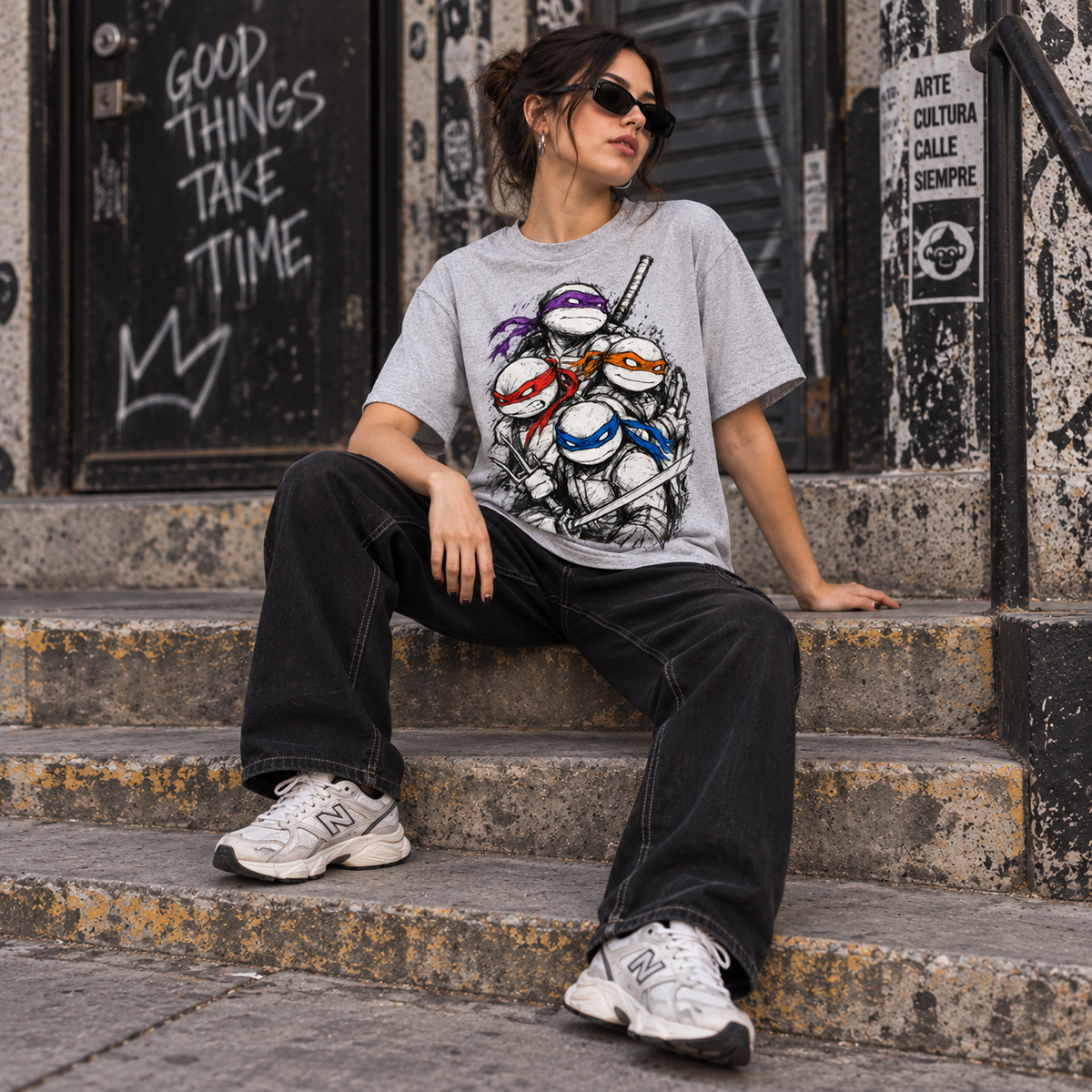 Polera Tortugas Ninja: Brothers Forever