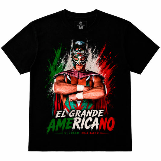 Polera El Grande Americano: Orgullo Mexicano