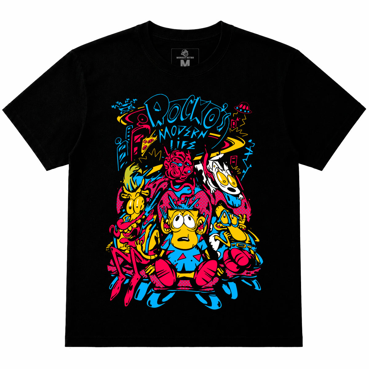 Recomendado: Polera La Vida Moderna de Rocko: Montaña Rusa