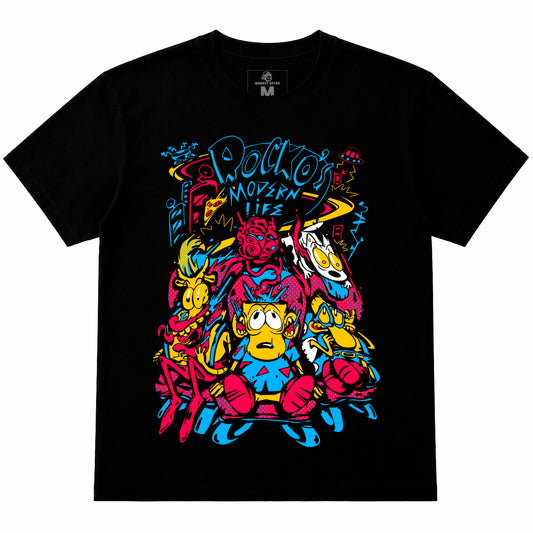 Recomendado: Polera La Vida Moderna de Rocko: Montaña Rusa