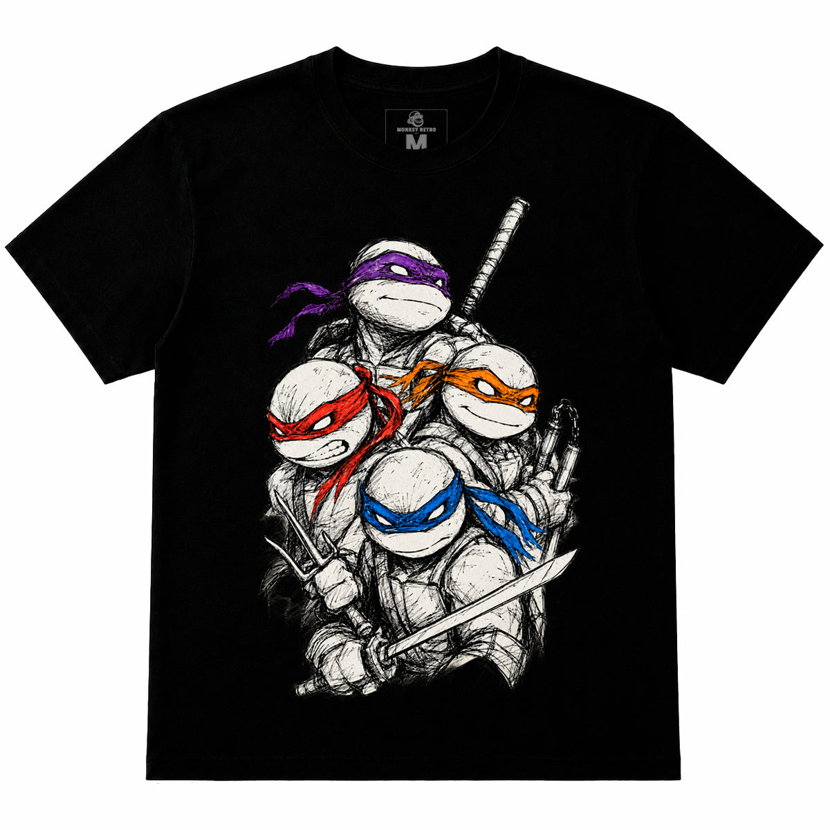 Polera Tortugas Ninja: Brothers Forever