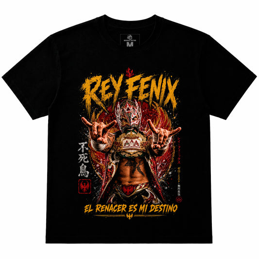 Polera Rey Fénix: El Renacer es mi Destino