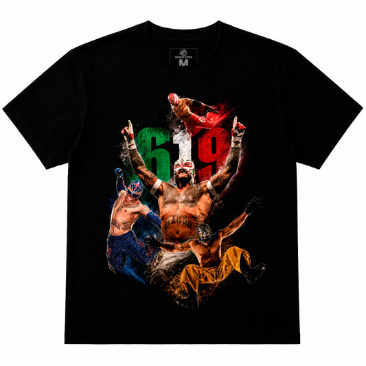 Polera Rey Mysterio: Lucha Libre Legend