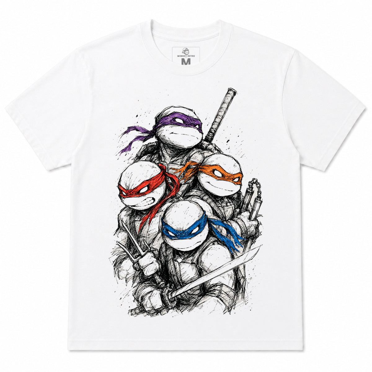 Polera Tortugas Ninja: Brothers Forever