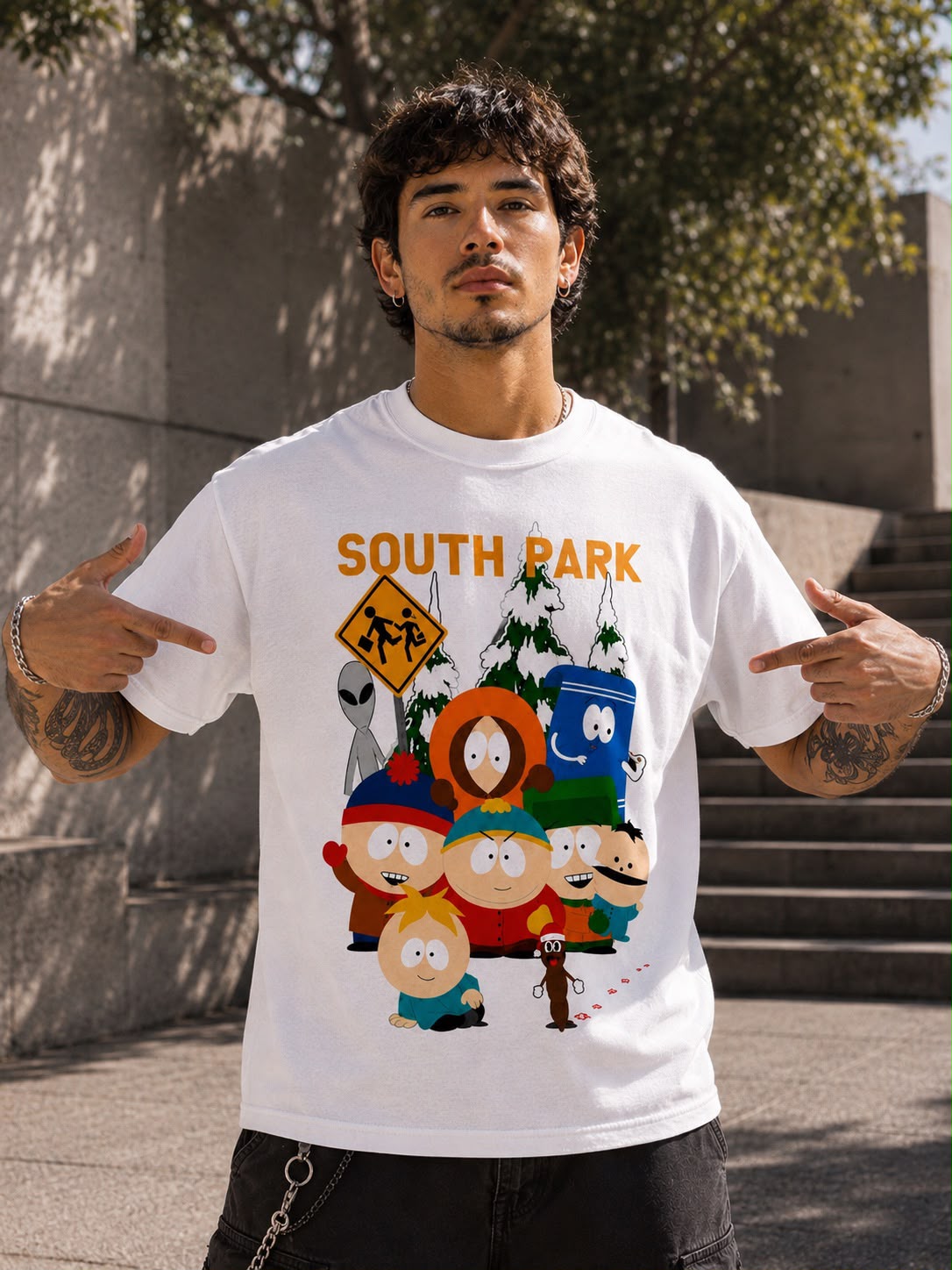 Polera South Park: La Pandilla Completa