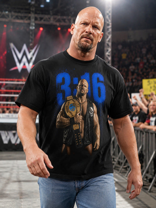 Polera Stone Cold: Austin 3:16