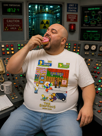 Polera The Simpson Arcade Game