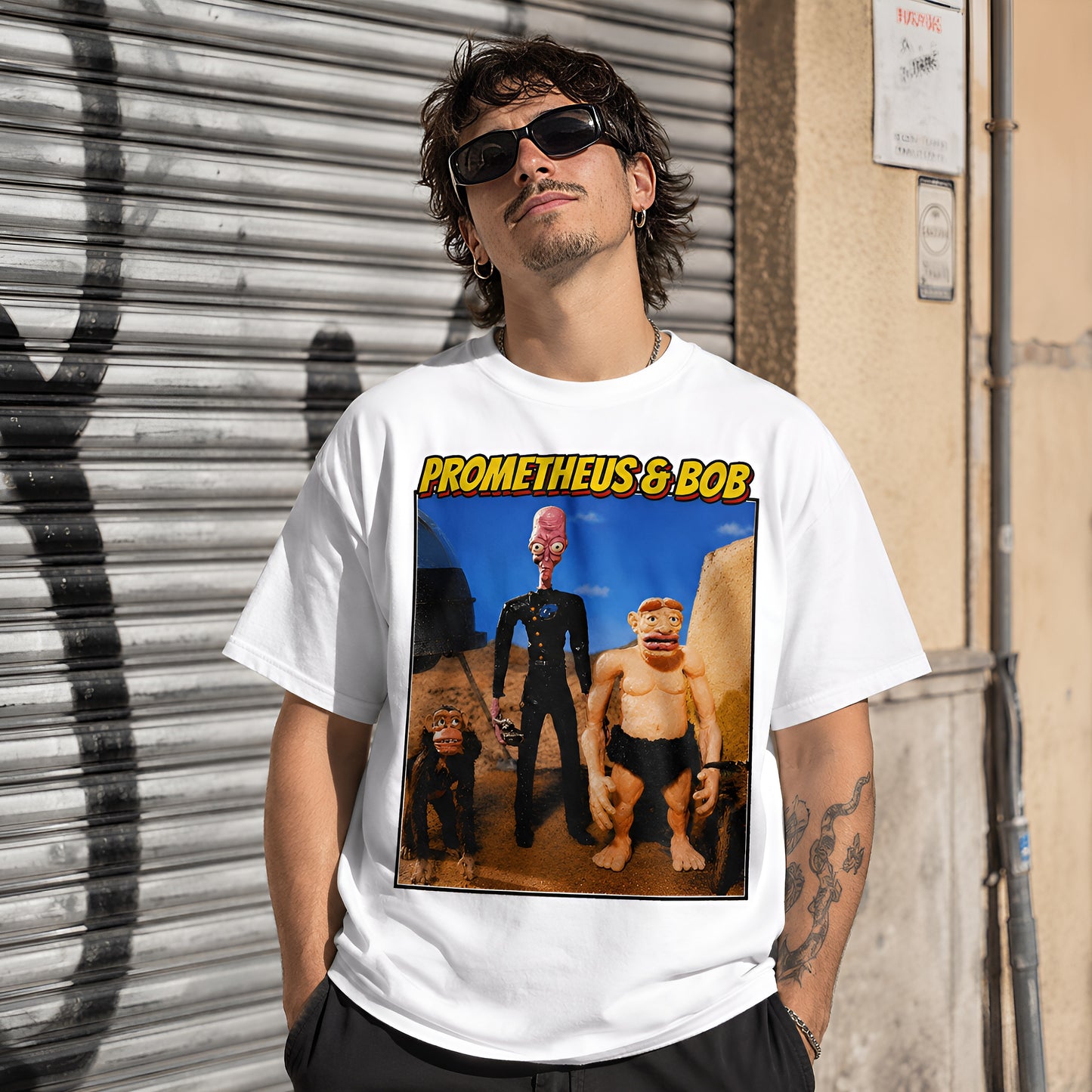Polera KaBlam!: Prometheus & Bob