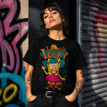 Polera KaBlam!: Life with Loopy