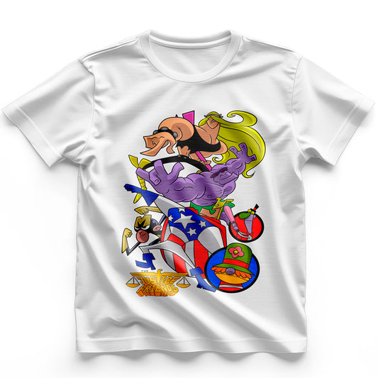 Polera Los Amigos Justicieros (Justice Friends)