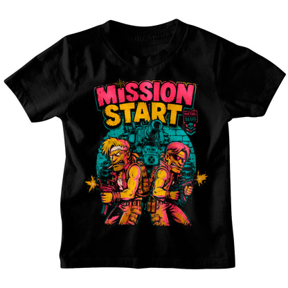 Polera Metal Slug: Mission Start