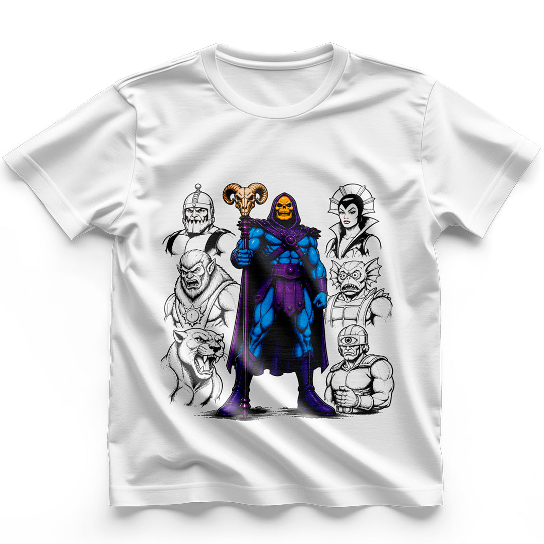 Polera Skeletor villanos de Eternia