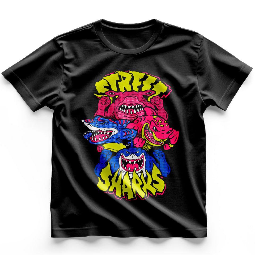 Polera Street Sharks