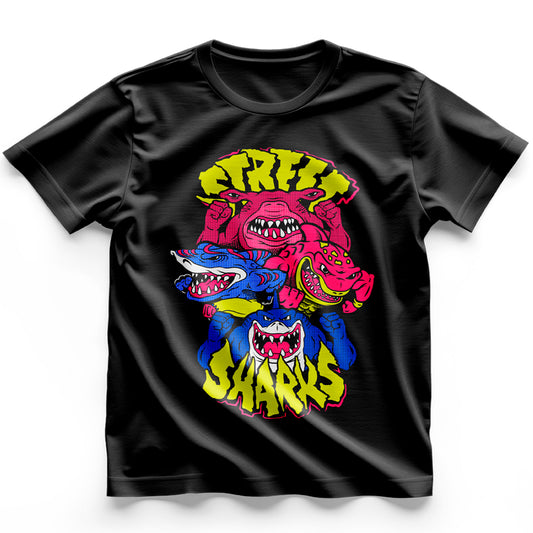 Polera Street Sharks