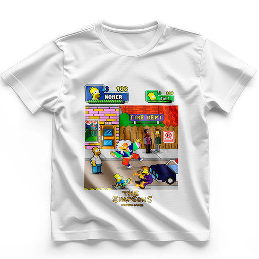 Polera The Simpson Arcade Game