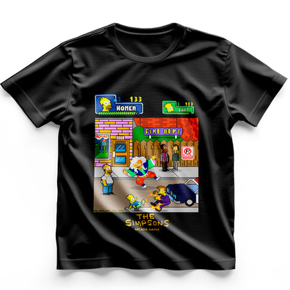 Polera The Simpson Arcade Game