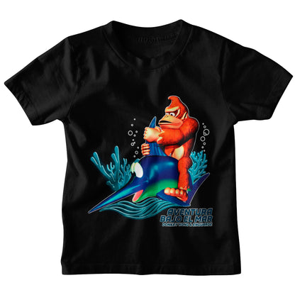 Polera Donkey Kong: Aventura Bajo el Mar