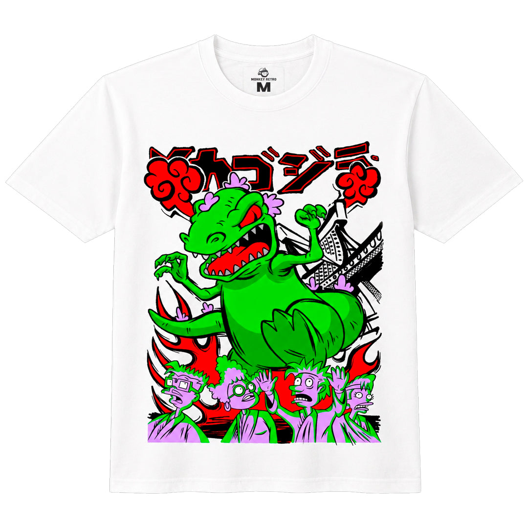 Polera Rugrats: Reptar en Tokio
