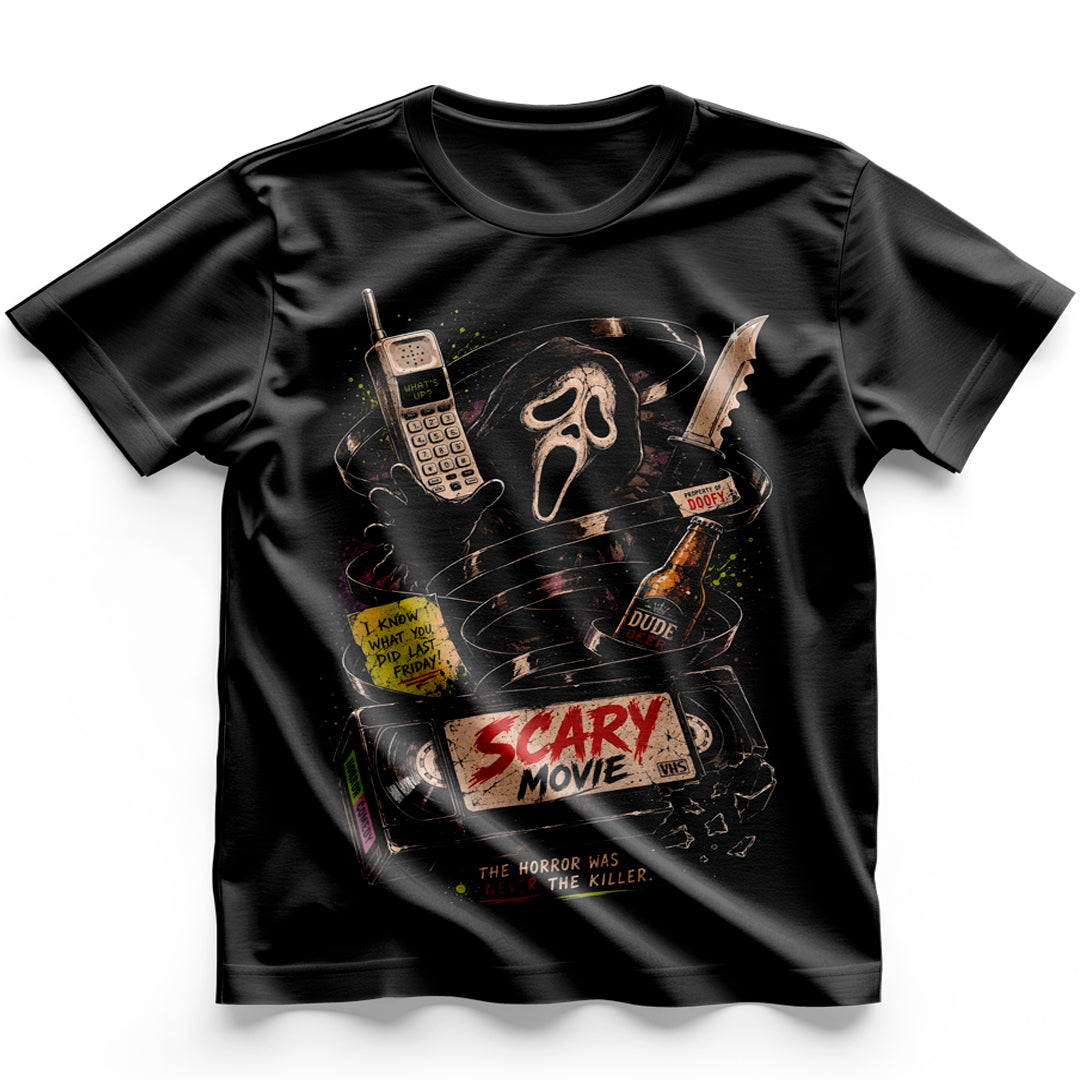 Polera Scary Movie: VHS Nightmares