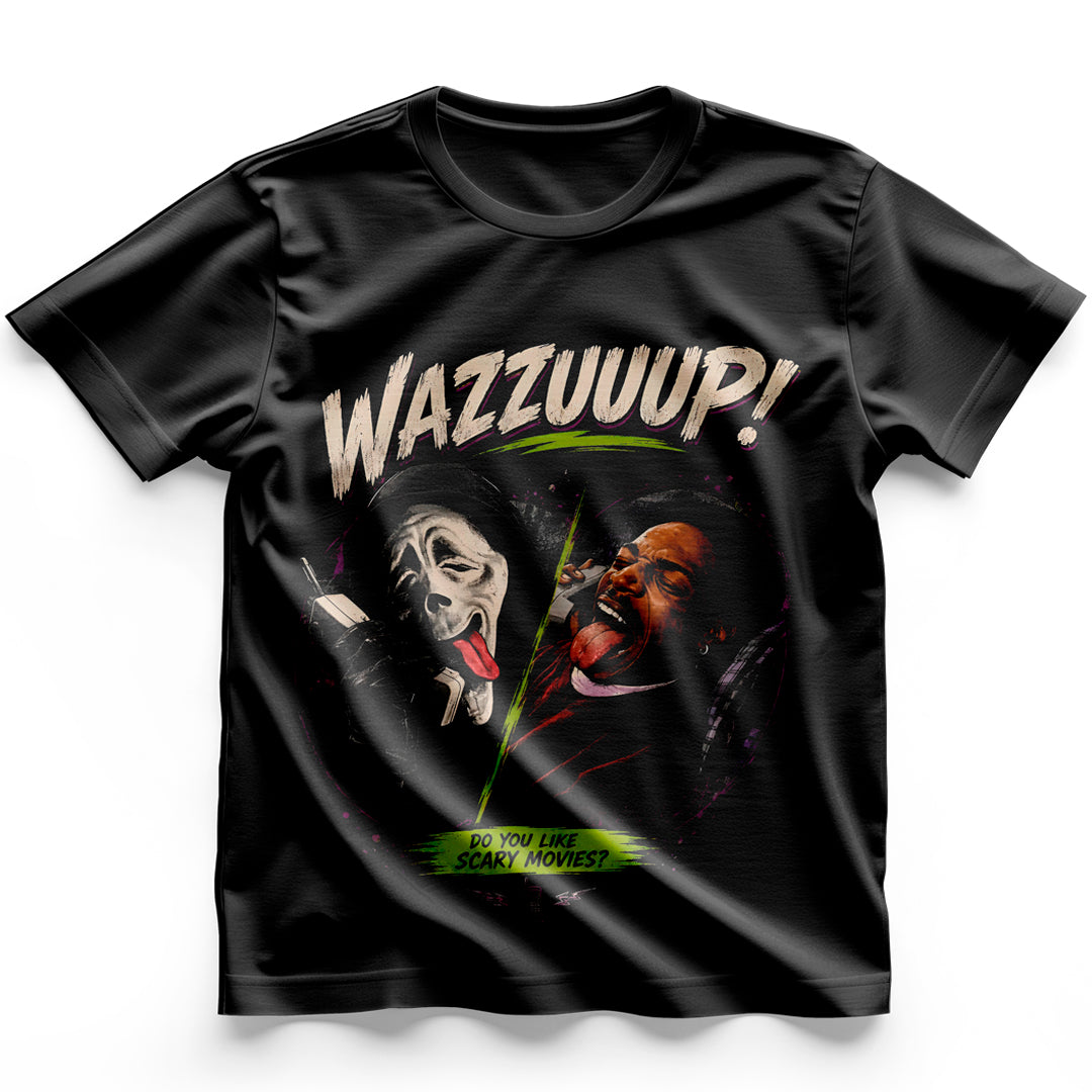 Polera Scary Movie: WAZZUUUP!